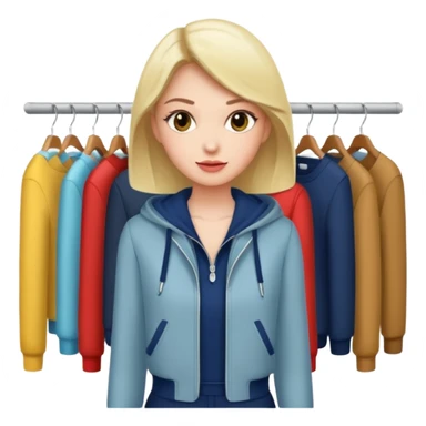 clothing store customer sticker