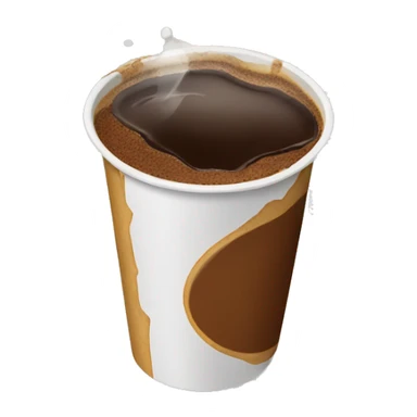 To Go coffe Spilled sticker