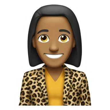 Obama wearing a cheetah spandex suit  sticker