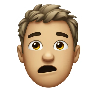 Crying with no ryes sticker