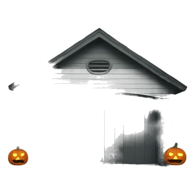 Haunted garage  sticker