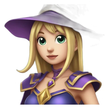 dark magician girl sticker