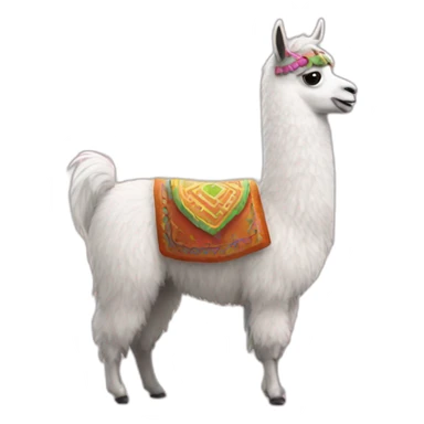llama magic sticker