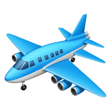 Créame un emoji que sea la función de estos dos y que el avión esté adentro 🔺✈️ sticker