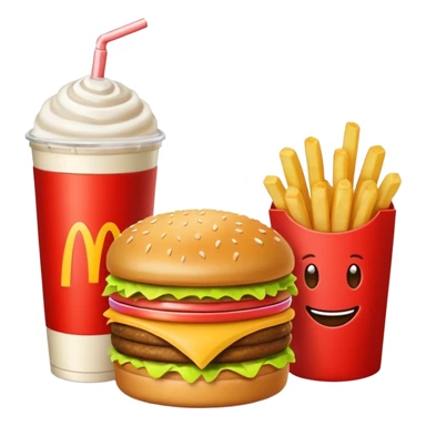 create emojis of mcdonalds sticker