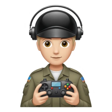Adult with controller,Drone Pilot sticker