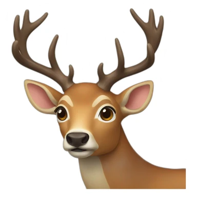 Cerf sticker