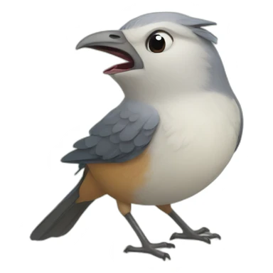 bird-is-singing sticker