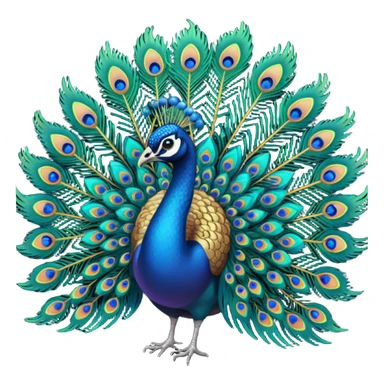 PEACOCK sticker