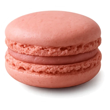 pink macaron sticker