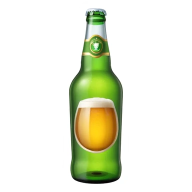 Botella de cerveza sticker