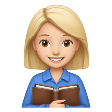 Planner girl sticker