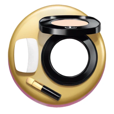 chanel makeup compact sticker