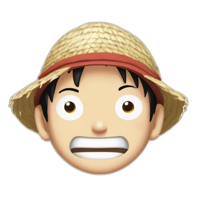 luffy from onepiece sticker