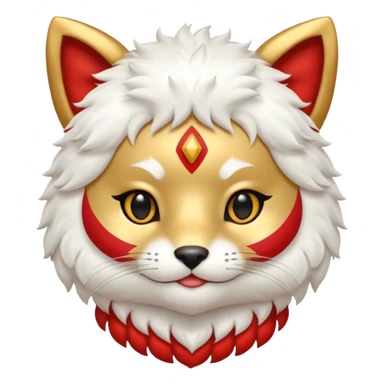 Cute inari baby god sticker