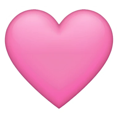 Pink line heart  sticker