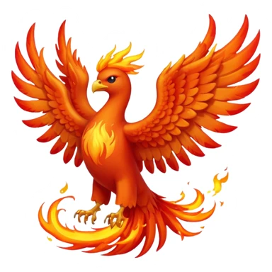 fire phoenix sticker