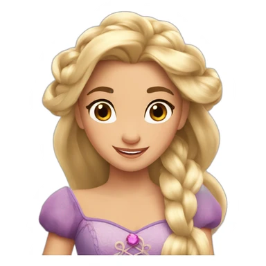Disney Princess tangled sticker
