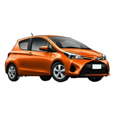 Toyota yaris sticker