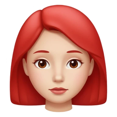 Qui est émie avec des jou rouge sticker