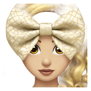 Coquette bow sticker