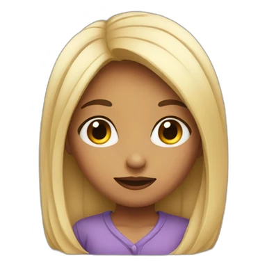 Girl giving side eye  sticker