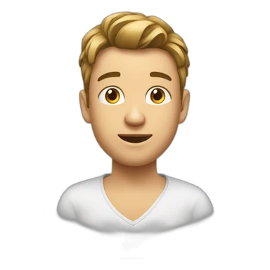 Je veux tresser garçon sticker