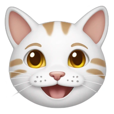 cat laugh sticker