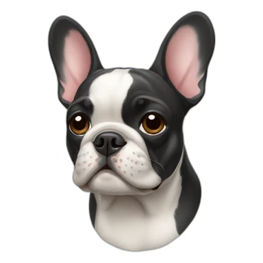 french bulldog dog sticker