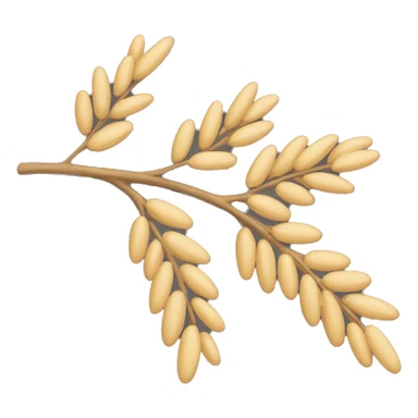 oat branch sticker
