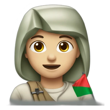 Free palestine sticker