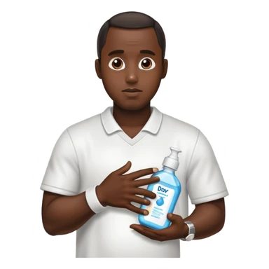 Diddy holding baby oil  sticker