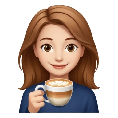 GIRLS WITH CAPPUCINO sticker