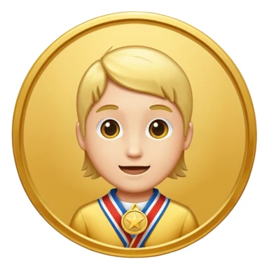 médaille d'or sticker