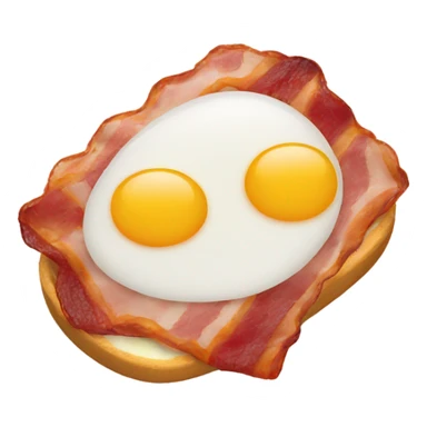 eggs and bacon sticker
