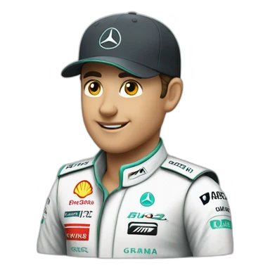 MercedesAMGPetronasFormula1 sticker