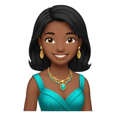 Emoji de la princesa Jasmin  sticker