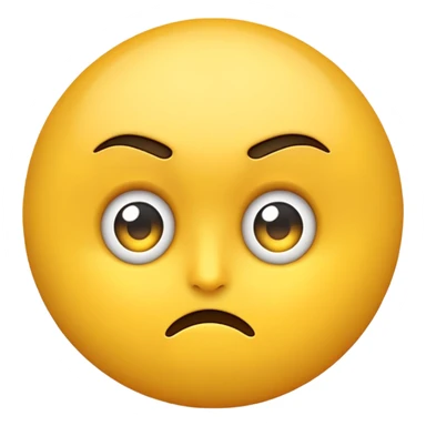 Bombastic side eye yellow default emoji sticker