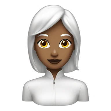 femme blanche devant 5 hommes noirs sticker