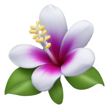 Hawaii flower sticker