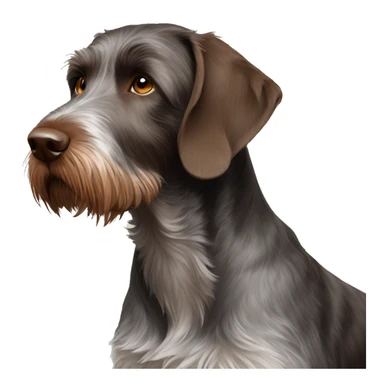 German wirehair pointer sticker