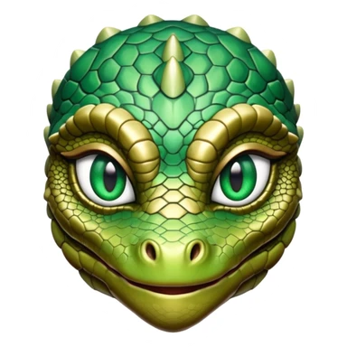 annunaki attractive female reptilian head sticker