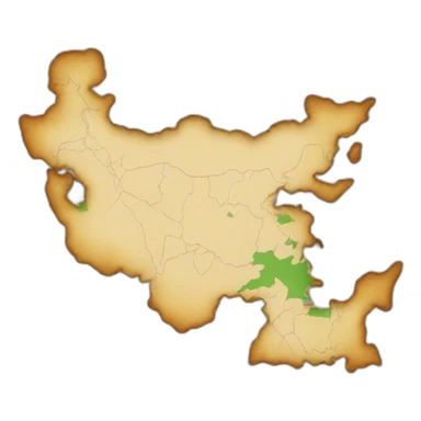 Uzbekistan map sticker