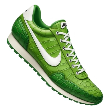 Un cocodrilo con zapatillas Nike sticker