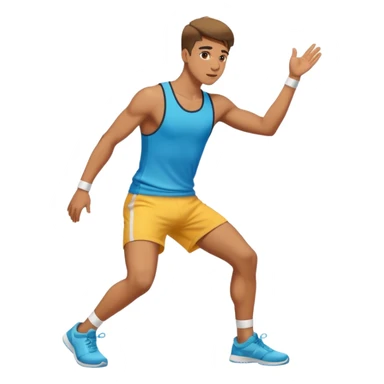 A guy twerking sticker