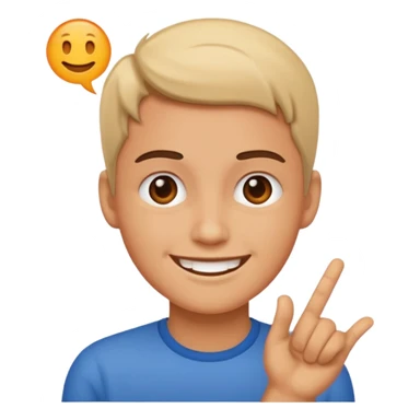 Chat visage humain  sticker