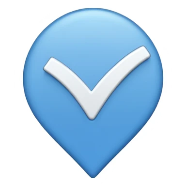 make verified check emoji, make it blue and the check white  sticker