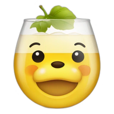 Erdmännchen in einem honigglas sticker