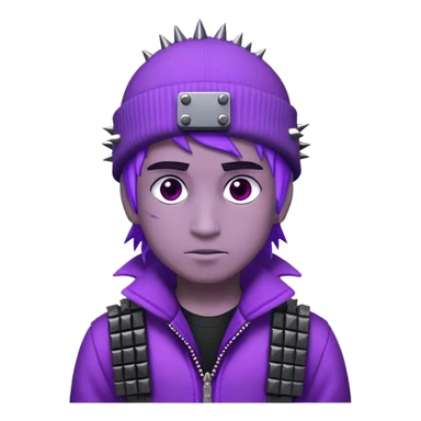 Uzi from murder drones  sticker