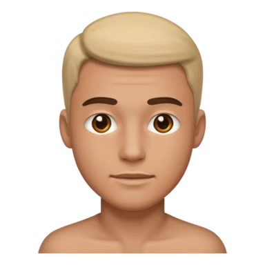 realistic portrait of a male sticker